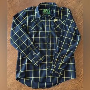 Dixxon “Chessboxin” Flannel, kids size large.
